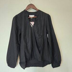 NWT Band Of The Free Popover Wrap Blouse Top